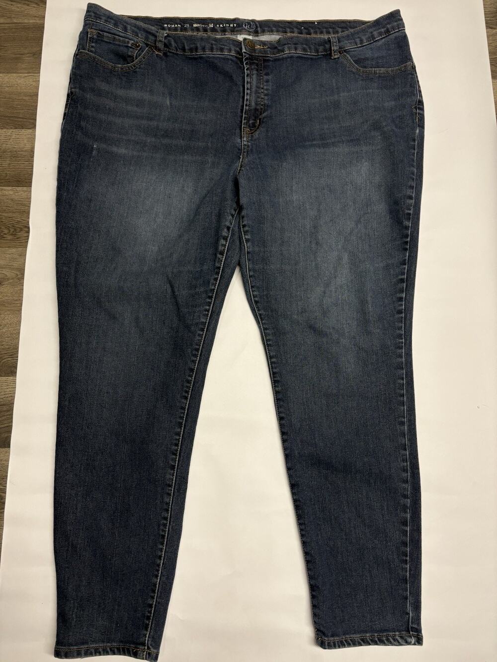 No Boundaries NoBo Women’s Skinny Jeans Size 24 Blue Stretch Denim Modern Fit